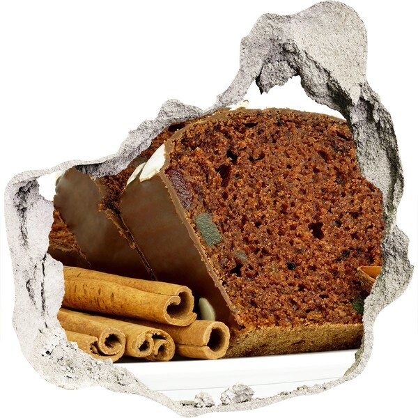 3d-s lyukat fali matrica Csokoládé torta fűszerekkel