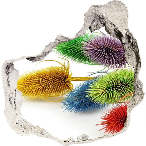 3d-s lyukat fali matrica Virágrobbanás a betonban