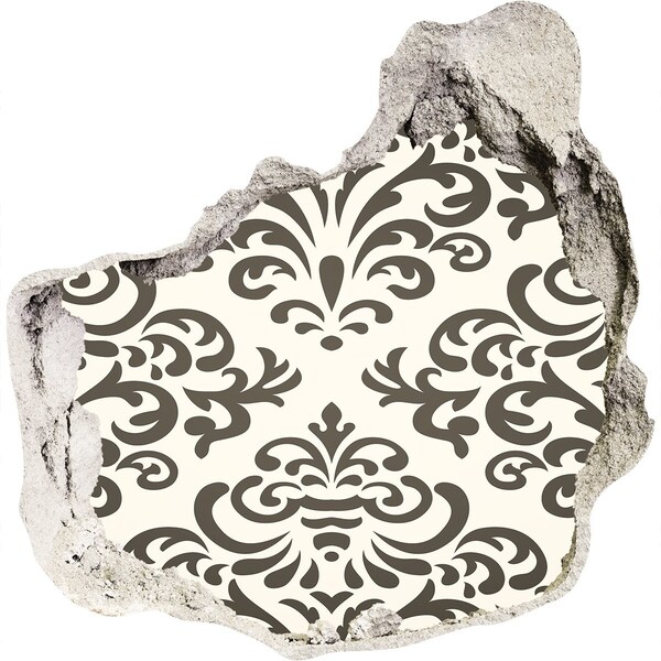 3d-s lyukat fali matrica Elegáns minta a falon