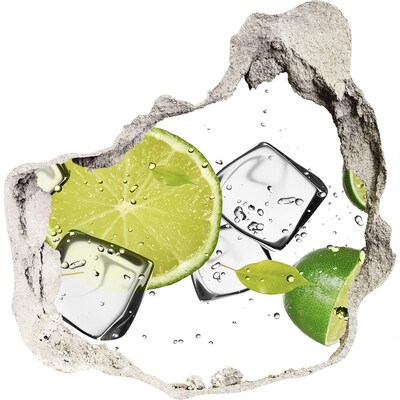 3d-s lyukat fali matrica Lime jég