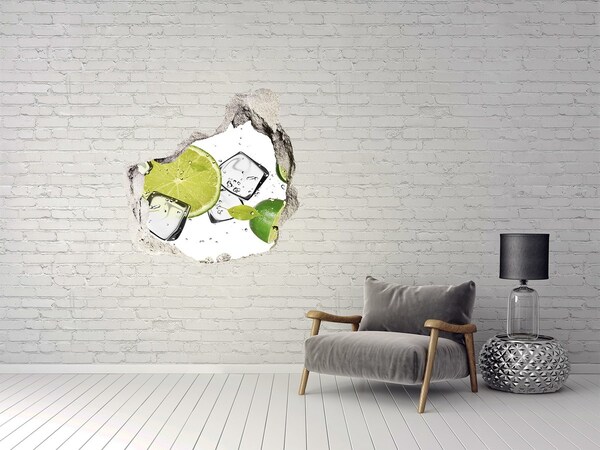 3d-s lyukat fali matrica Lime jég