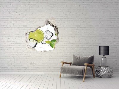 3d-s lyukat fali matrica Lime jég