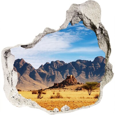3d-s lyukat fali matrica Rocks namíbia