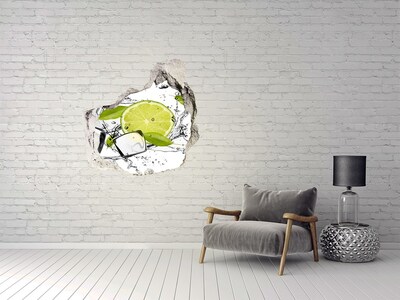 3d-s lyukat fali matrica Lime jég
