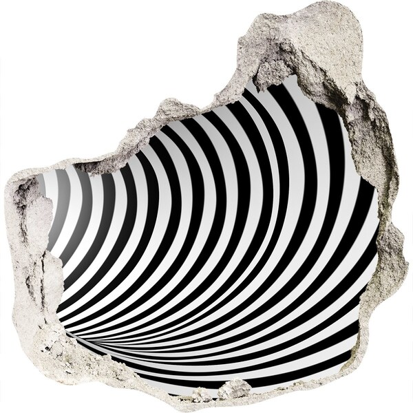 3d-s lyuk vizuális effektusok matrica A forgó alagút illúziója