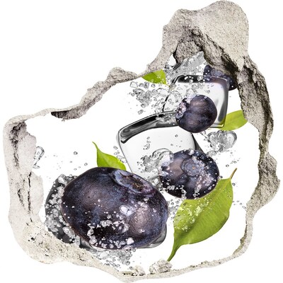 3d-s lyuk vizuális effektusok matrica Gyümölcsös jégvízesés