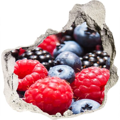 3d-s lyuk vizuális effektusok matrica Gyümölcsrobbanás