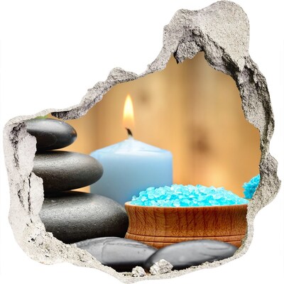 3d-s lyuk vizuális effektusok matrica Pihentető wellness sarok