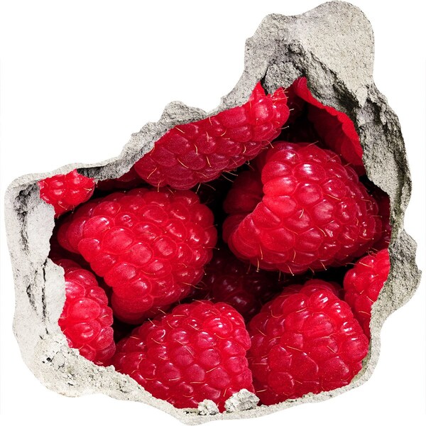 3d-s lyuk vizuális effektusok matrica Málna betonban