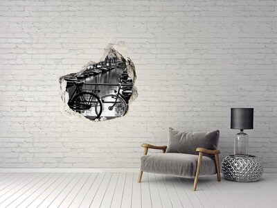 3d-s lyuk vizuális effektusok matrica Kerékpárcsatorna