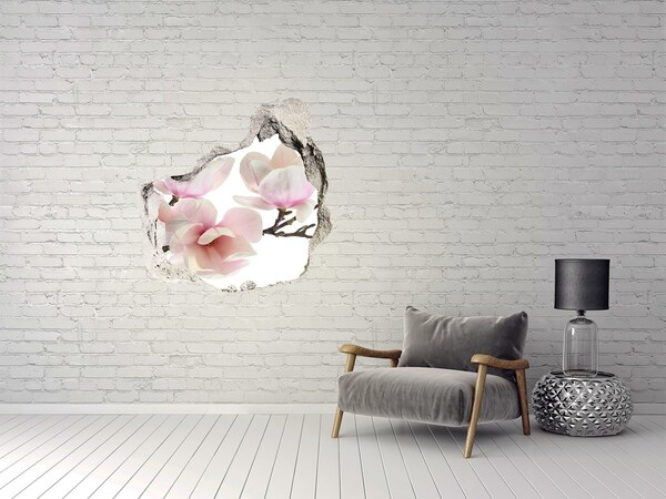 3d-s lyuk vizuális effektusok matrica Magnólia növény