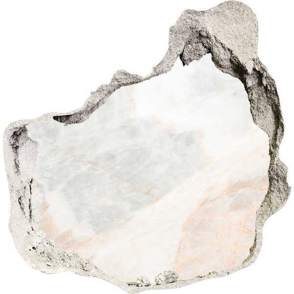 3d-s lyuk vizuális effektusok matrica Kőből készült lyuk a falban