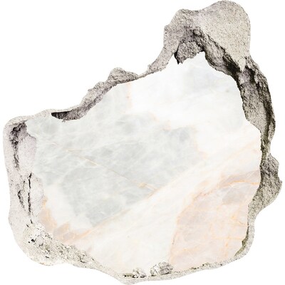 3d-s lyuk vizuális effektusok matrica Kőből készült lyuk a falban