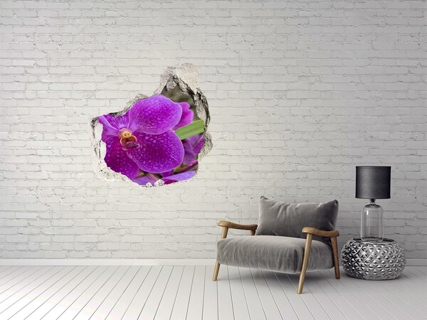 3d-s lyuk vizuális effektusok matrica Orchidea