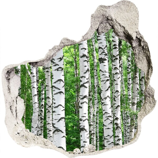 3d-s lyuk vizuális effektusok matrica Egy rejtett erdei oázis