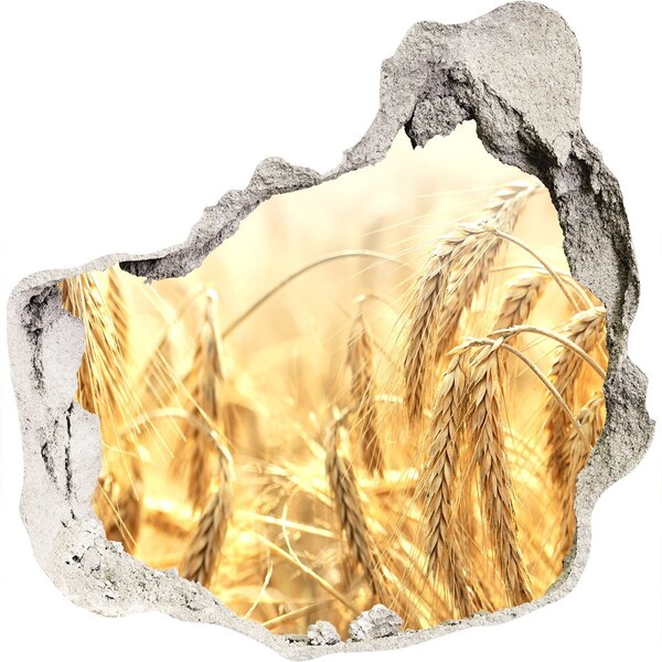 3d-s lyuk vizuális effektusok matrica Arany búzaföldek