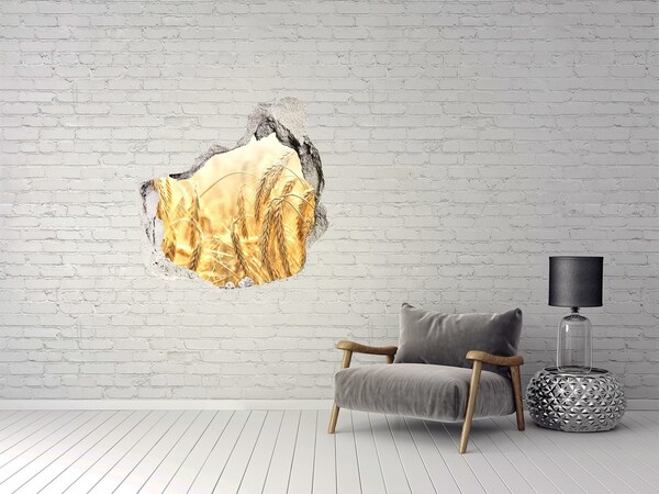3d-s lyuk vizuális effektusok matrica Gabona