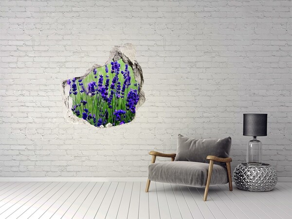 3d-s lyuk vizuális effektusok matrica Levendula