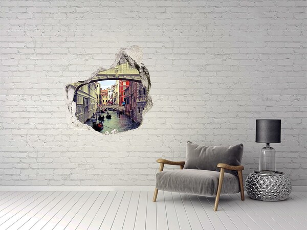 3d-s lyuk vizuális effektusok matrica Velence a lyukban