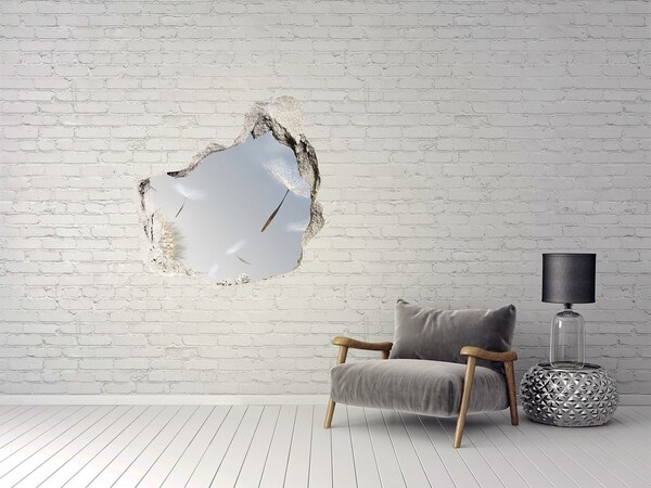 3d-s lyuk vizuális effektusok matrica Pitypang