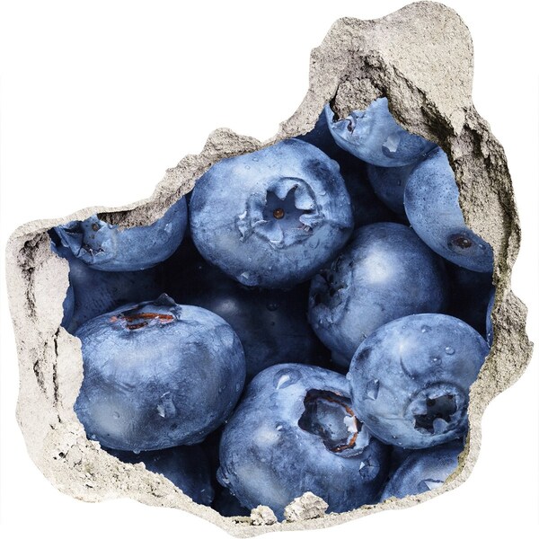 3d-s lyuk vizuális effektusok matrica Bogyók betonban