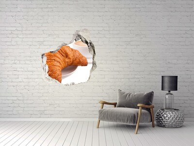 3d-s lyuk vizuális effektusok matrica Reggeli egy párizsi bisztróban