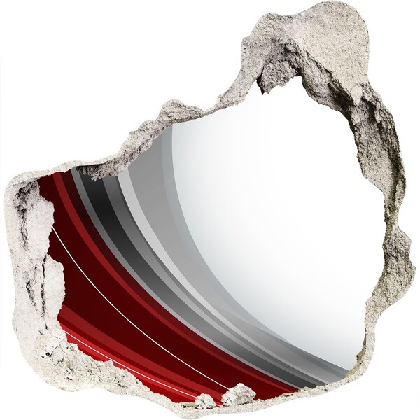 3d lyuk fal dekoráció Egy sérült fal mélységhatással