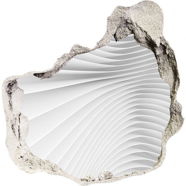 3d lyuk fal dekoráció Törött fal tükörhatással