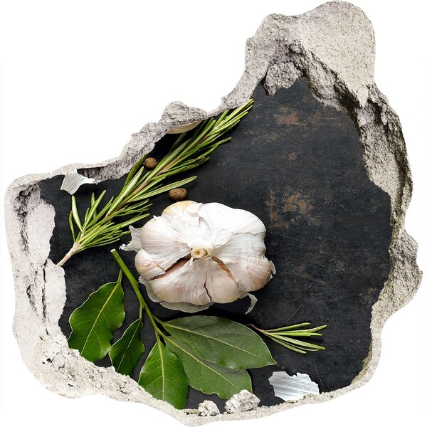 3d lyuk fal dekoráció Konyhai illatok