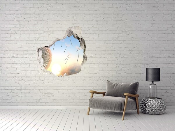 3d lyuk fal dekoráció Pitypang