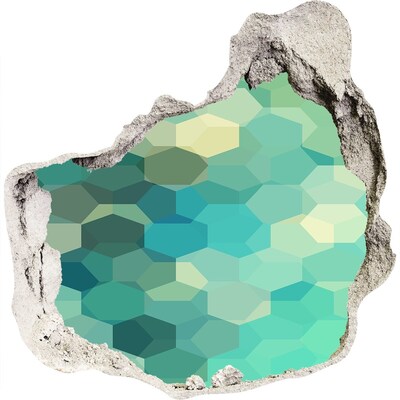 3d lyuk fal dekoráció Elmerült óceáni vizek