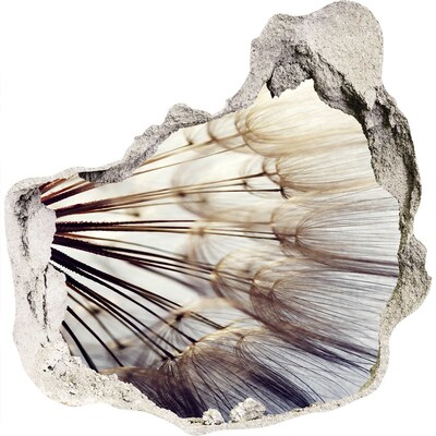 3d lyuk fal dekoráció Virágos álom betonban