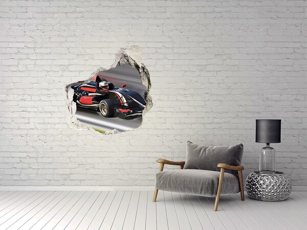 3d lyuk fal dekoráció Forma-1