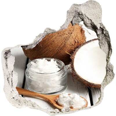 3d lyuk fal dekoráció Kókuszgyönyör