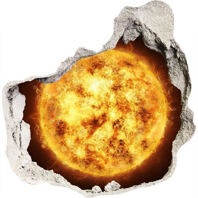 3d lyuk fal dekoráció Naprobbanás