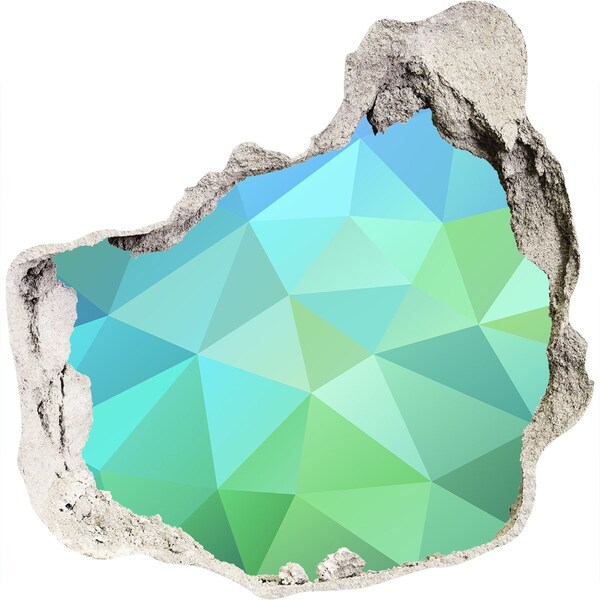 3d lyuk fal dekoráció Virtuális lyuk a falban