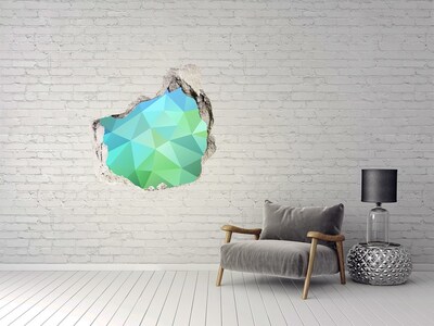 3d lyuk fal dekoráció Virtuális lyuk a falban