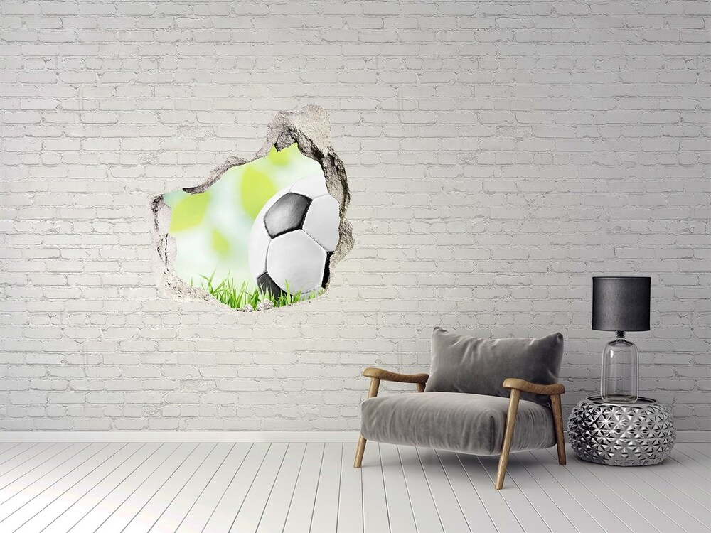 3d lyuk fal dekoráció Futball