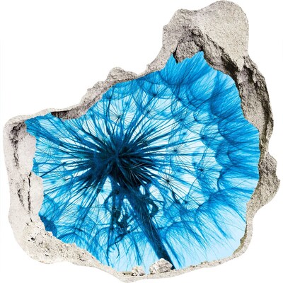 3d lyuk fal dekoráció A víz alatti világ kék árnyalatokban