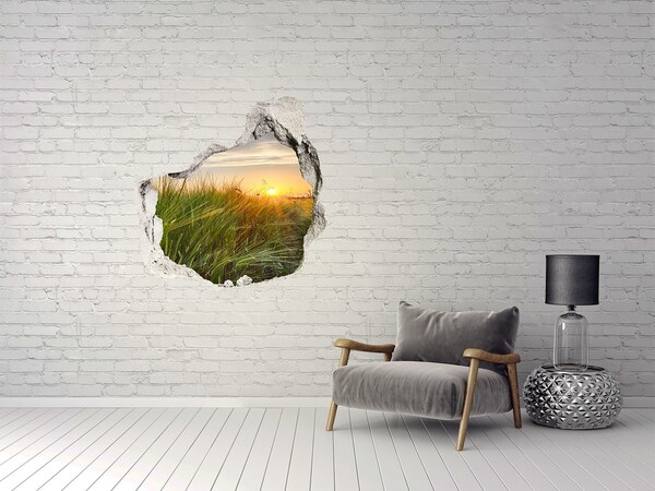 3d lyuk fal dekoráció Búzamező