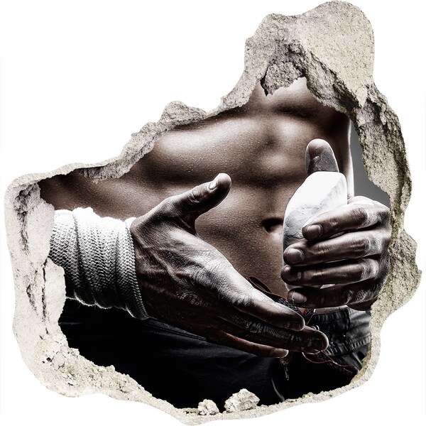 3d fali matrica lyuk a falban Harcművészeti bajnok