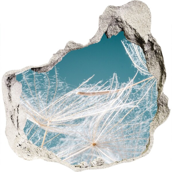 3d fali matrica lyuk a falban Virágálmok a fal mögött