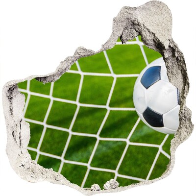 3d fali matrica lyuk a falban Gól a futballban
