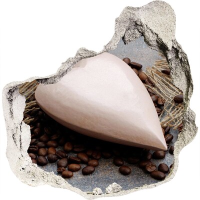 3d fali matrica lyuk a falban Egy kávé oázis a romok között