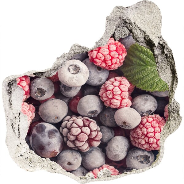 3d fali matrica lyuk a falban Egy gyümölcsös, rejtett paradicsom