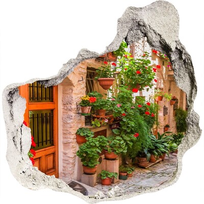 3d fali matrica lyuk a falban Panorama erdő