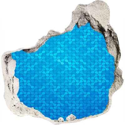 3d fali matrica lyuk a falban Víztükör