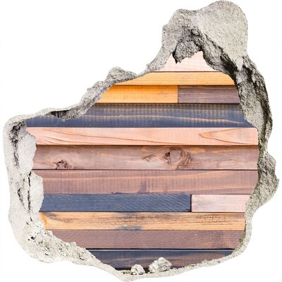 3d fali matrica lyuk a falban Fa fal egy lyukon keresztül