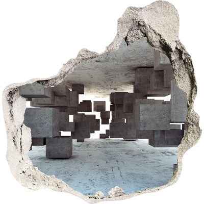 3d fali matrica lyuk a falban Kenyér
