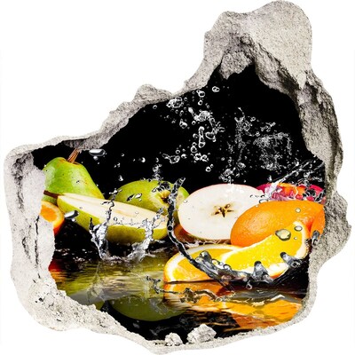 3d fali matrica lyuk a falban Egy gyümölcsös, rejtett paradicsom